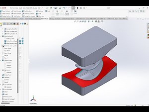 Advanced Surface Loft & Mold Design with Shut-off Surfaces in SolidWorks