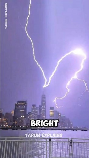 Why Lightning Is So Bright ⚡ | The Science Explained