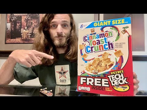 FREE TECH DECK IN A CEREAL BOX?!
