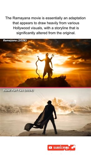 Ramayana Controversy: Inspired by Hollywood or Just Coincidence?#ramayan #bollywood #subscribe