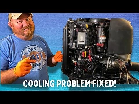Cooling problem fixed! Mercury Optimax 225 Pro XS