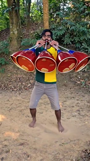 When Big Brother Turns Into a One-Man Band 😂🎵