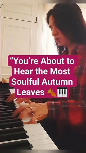 Autumn Leaves – Emotional Jazz Piano Performance | Feel the Magic of Fall 🍁 #piano #pianist #shorts
