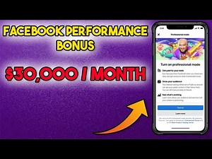 How To Earn Money With Facebook Performance Bonus