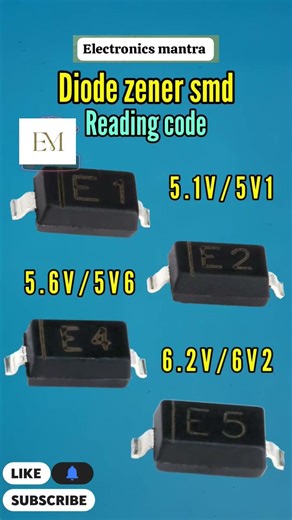SMD diode zener