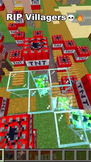 DAY 10! The ULTIMATE TNT Explosion💣💥 #minecraft #tnt #shorts