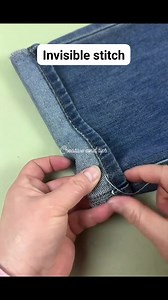 69K views · 410 reactions | Invisible stitch | Creative and tips | Facebook