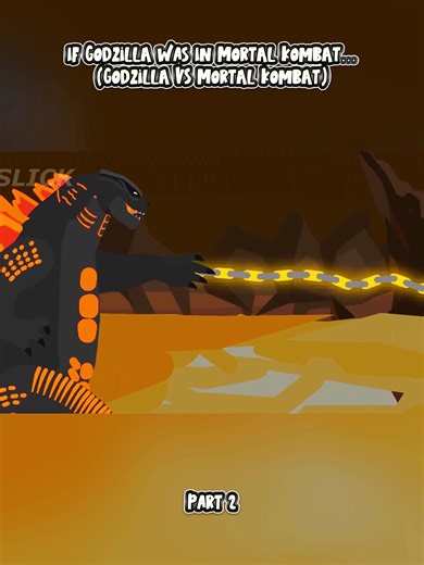 If Godzilla Was In Mortal Kombat... (Godzilla VS Mortal Kombat) Part 2 #godzilla #fpy #godzilla #mortal#kombat