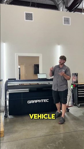 Graphtec 9600 Plotter | Precision Cuts at Envy This Detailing | College Station #automobile