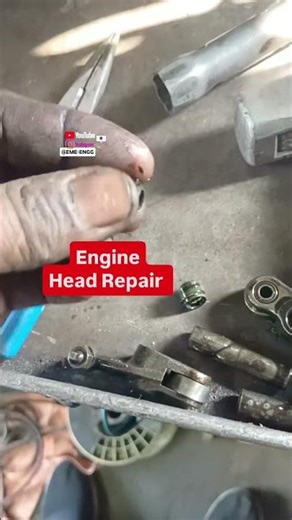 Activa engine head Repair
