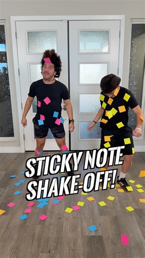 Sticky Note Shake Challenge! | Maximus