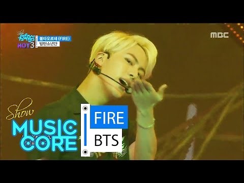 [Comeback stage] BTS - FIREBTS, 방탄소년단 - 불타오르네(FIRE) Show Music core 20160514