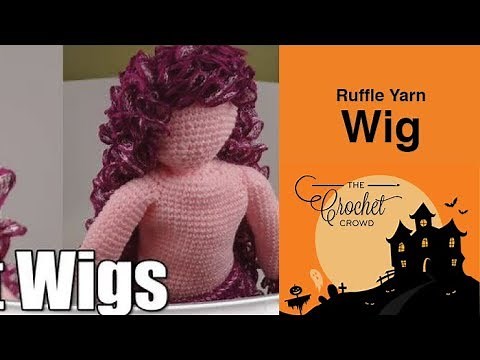 Crochet Doll Wig | EASY | The Crochet Crowd