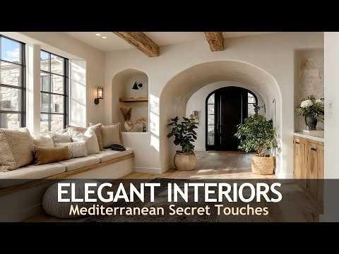 Create Mediterranean‑Inspired Interiors That Feel Timeless