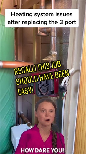 Central heating system issues! Got there in the end! #combiboiler #gasfitter #heatingengineer #gasengineer #gassafe #boilerrepair #centralheating