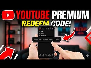 How to Redeem Youtube Premium Code | YouTube Premium Code Redemption | YouTube Premium gift card
