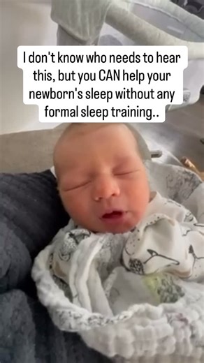 Comment “NEWBIE” and I’ll send you my newborn sleep program to set up your newborn’s sleep foundations without doing any cry it out! . There’s alot that we can do in the early weeks/months to proactively help shape their sleep. . You don’t need to worry about Googling at 2pm asking “Is it normal that my baby...” because I’ve included absolutely EVERYTHING you need to help your newborn’s sleep with it ALL in one place! . If you’re ready to help your newborn’s sleep, comment the word “NEWBIE”, and
