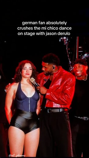 Mi Chico - Jason Derulo 💃🔥 | Fan Dancing On Stage With Jason Derulo ✨ #dance #shorts #fyp