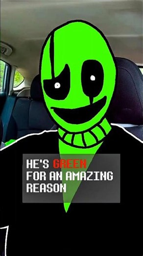 Why is Gaster Green? - Deltarune Comic Dub #deltarunememes #undertale #deltarune