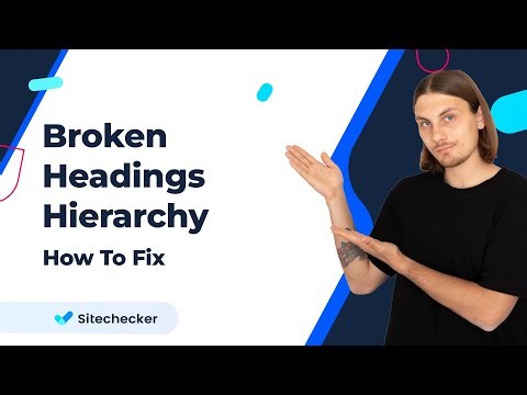 Broken Headings Hierarchy [How To Fix]