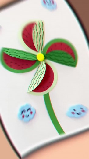 Create a Colorful Watermelon Slice Art Piece