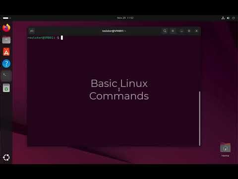 Linux Basic Commands on Terminal