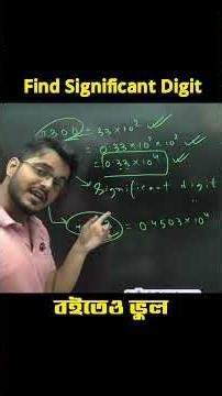 How to find significant digit in correct way? #mathematics #maths #education