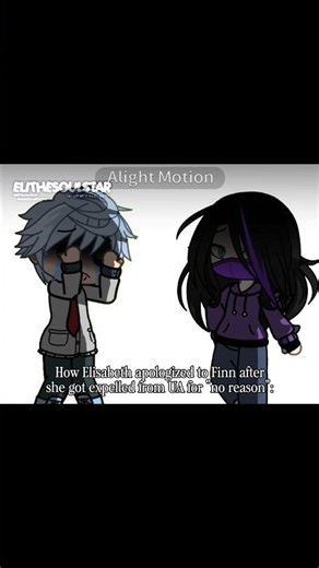 MHA OCS | NOT OG‼️| „I'm sorry..“🥹💔💔 | GL | TREND | Ft; Elisabeth & Finn | ☆ EliTheSoulStar