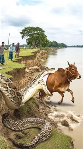 Giant Python Attack Caught on Camera 😱