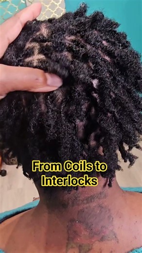 From Coils to Interlocks on Short Hair #locs #hairstyles