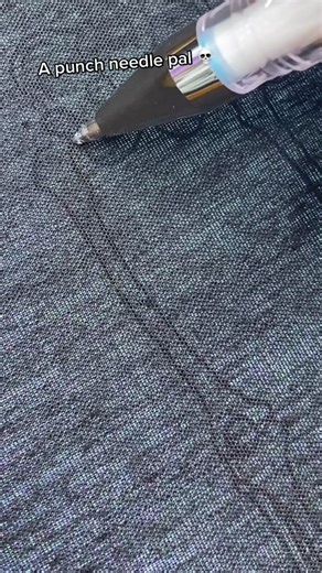 Punch Needle Embroidery on Shirt Tutorial