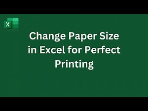 Change Paper Size in Excel for Perfect Printing