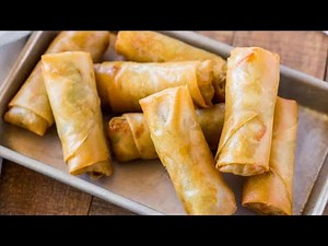VEGETABLE SPRING ROLLS || Easy Homemade Spring Rolls Recipe