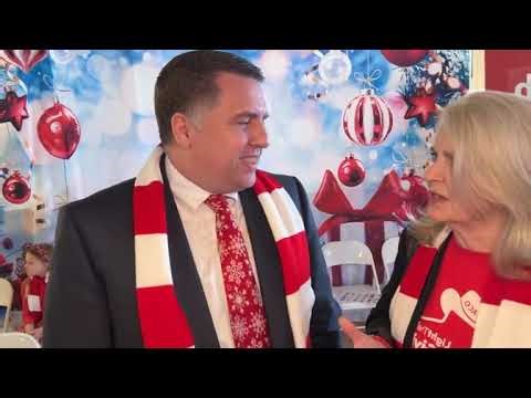 Ann Harder interviews Michael Flynn & Jordan Mayfield at Giving Machine Ribbon-Cutting Celebration