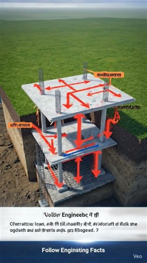 LOAD TRANSFER RULES in civil engineering..... #structuralconcepts #buildingservicesengineering
