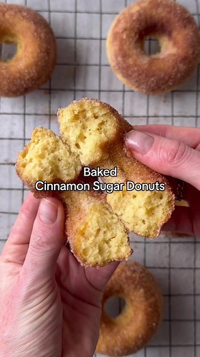 Delicious Baked Cinnamon Sugar Donuts Recipe