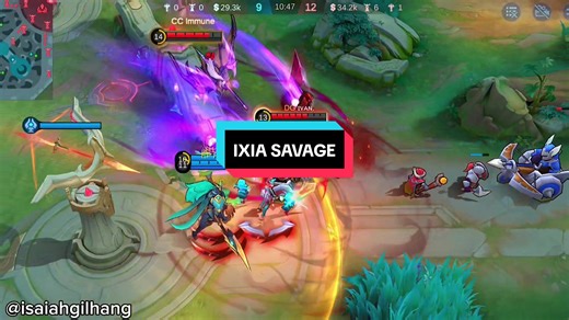 Experience IXIA's Savage Skills in MLBB Gameplay