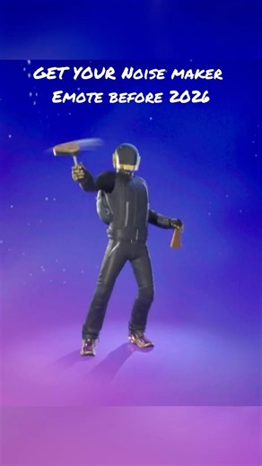 HAPPY NEW YEARS GET YOUR NOISE MAKER EMOTE ASAP FORTNITE #collectorswontstop #fortnite