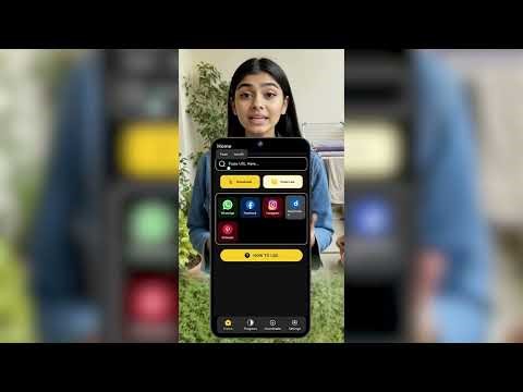 Smart Video Downloader App | Easy & Fast Video Save in Seconds Landscape 2 ⚡#videodownloader