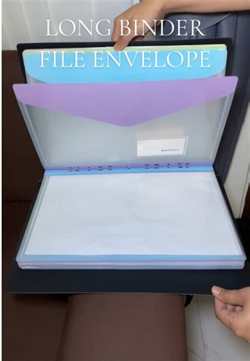 Replying to @Mrs.CUETO 💍❤ Sana noon ko pa to nakita ang lakas maka organized at hindi na sama sama mga papers or documents natin Long Binder File Envelope / Long Envelope Binder #longbinder #fileenvelope #binder #envelope #filebinder
