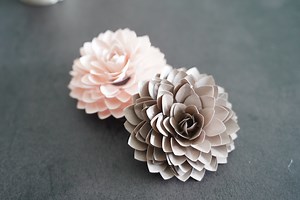 Paper Dahlia Template