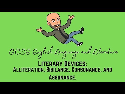 GCSE English Language and Literature Exam: Alliteration, Sibilance, Consonance and Assonance