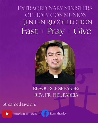 EXTRAORDINARY MINISTERS OF HOLY COMMUNION