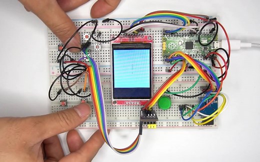 raspberry pi pico|【项目一】找回童年！Raspberry pi(树莓派) pico NES模拟器(树莓派pico(单片机) NES游戏机)