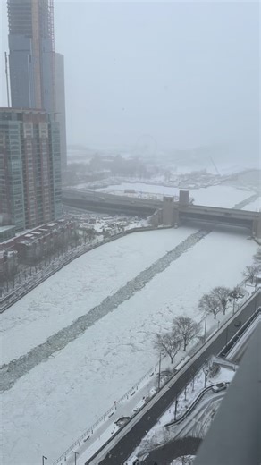 The CFD ice breaker is hard at work today, keeping the river navigable. Did you know the Chicago River is a working river? It serves as a critical, engineered waterway for industrial, commercial, and recreational purposes. Its flow was reversed in 1900, forcing it to run away from Lake Michigan, which allows it to function as a vital, navigable shipping route while carrying treated wastewater. The river connects Lake Michigan to the Mississippi River system via the Chicago Sanitary and Ship Cana