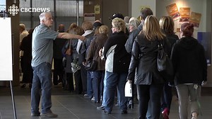 8.1K views · 111 reactions | Canadians are casting their ballots early to beat the election day rush. #TheMoment | CBC News: The National | Facebook