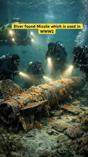Www2 missile found in sea #sea #www2 #missile #iran