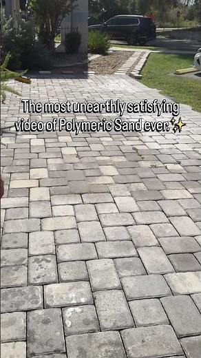 Oddly Satisfying Paver Transformation with DOMINATOR® Polymeric Sand 😍