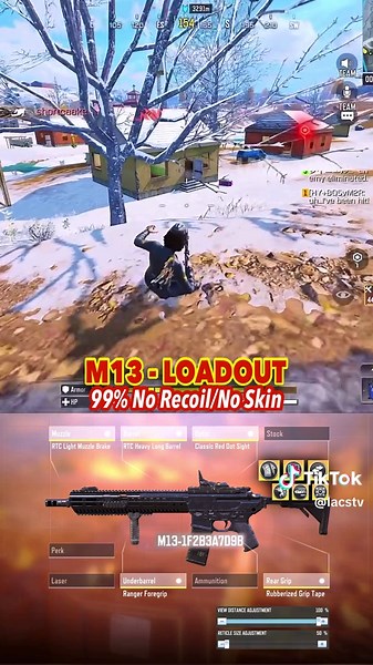 M13 Loadout for No Recoil in Call of Duty Mobile