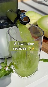 3 kiwi juice recipes 🥝 #growyourown #juicerecipes #juicerecipe #juicingforbeginners #recipes #fruitjuice #homemadejuice #summerrecipes #hydration #immuneboost #juicingforhealth #healthiswealth #growyourownfood #growyourownlives #fruitheals #healingfruit #natureheals #healingnature #fbreels #reels2025 #explorepage | Growyourownlives